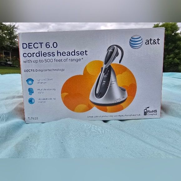AT&T ATT-TL7610 DECT 6.0 Cordless Headset - P Hones O N S Ale. Com - Foto 10